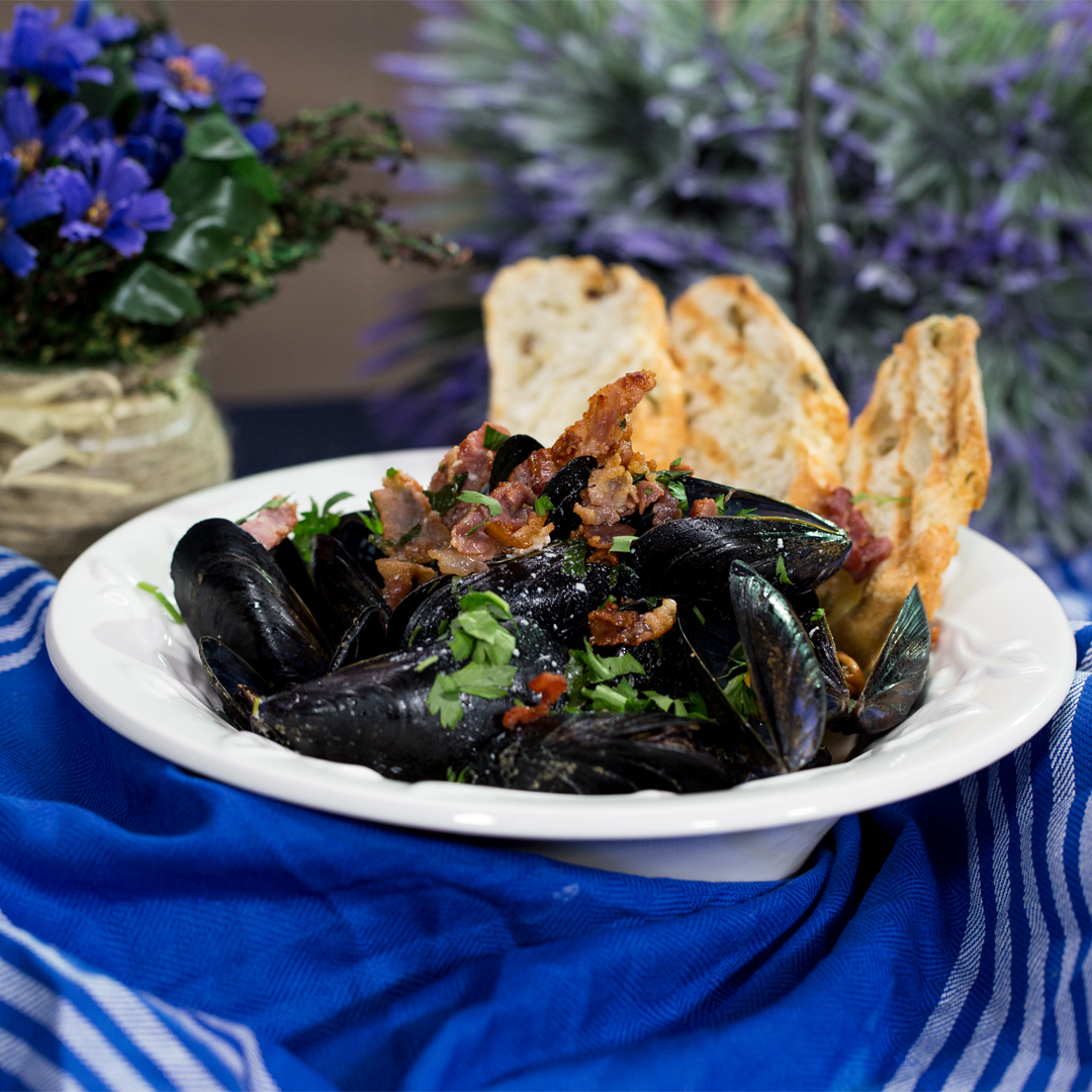 Pork Belly with Apple Cider Gravy So Delicious