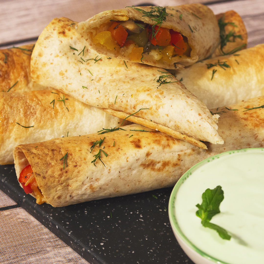 Ground Beef Tortilla Wraps - So Delicious