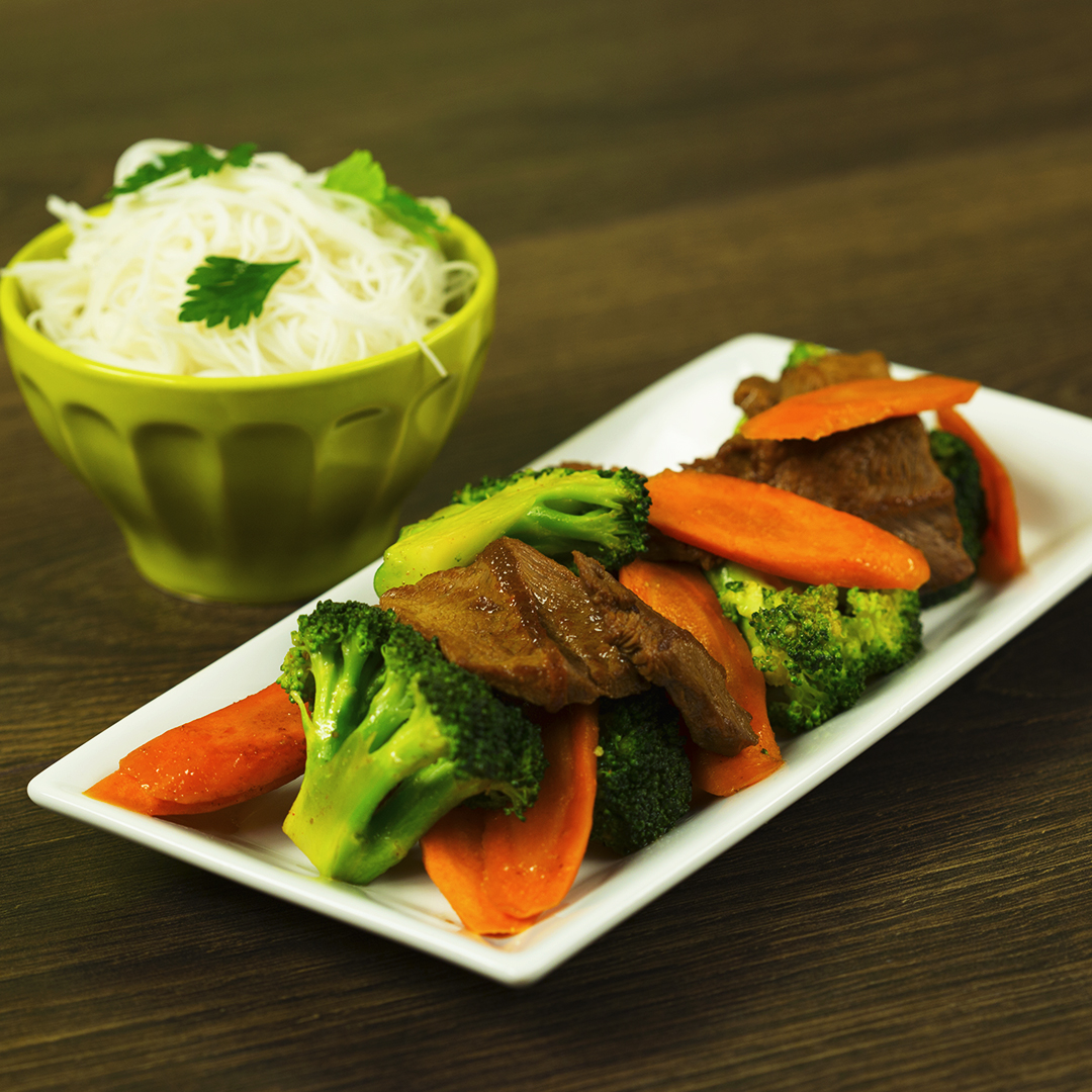 Beef Steak with Caramelized Baby Carrots So Delicious