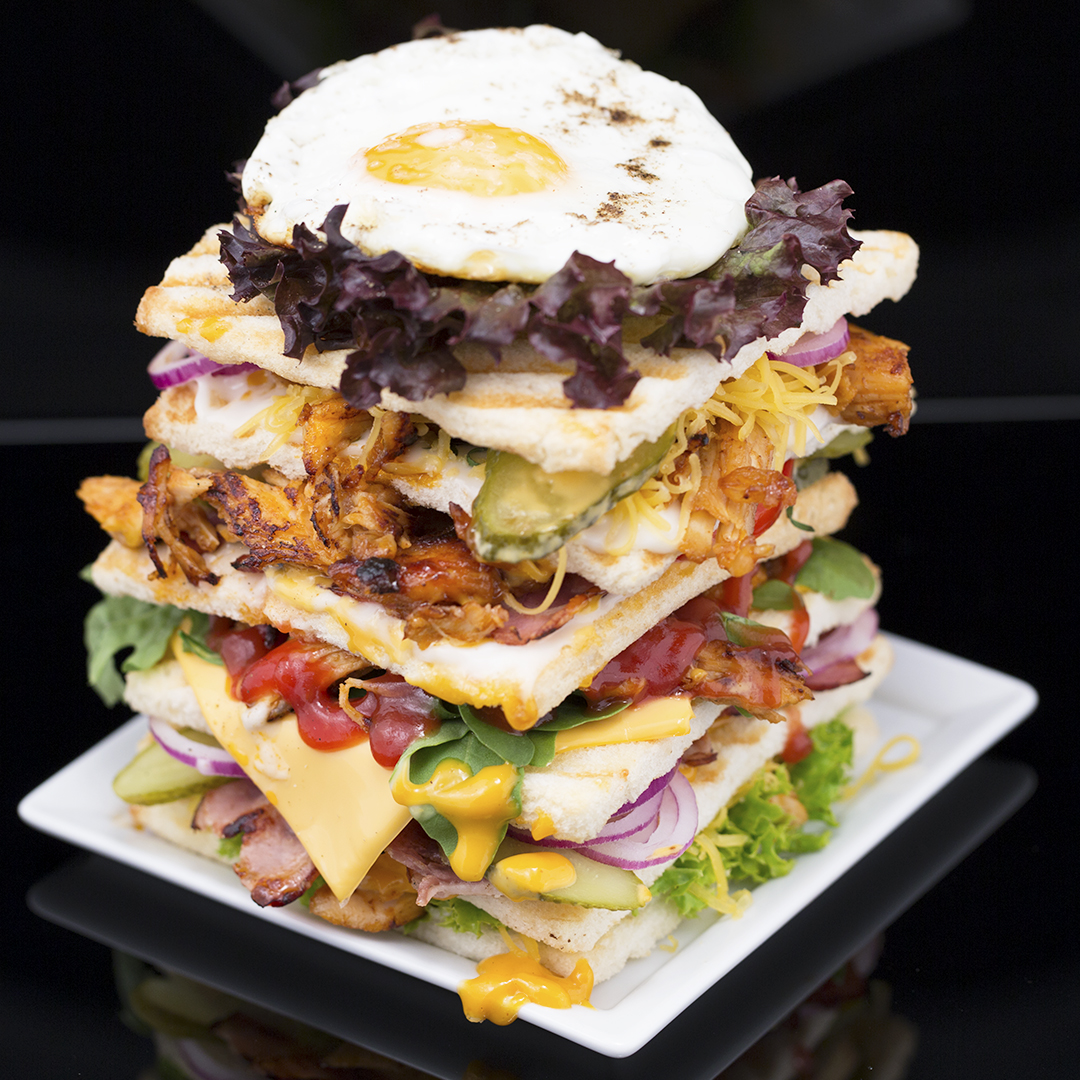 Turkey Tower Sandwich So Delicious