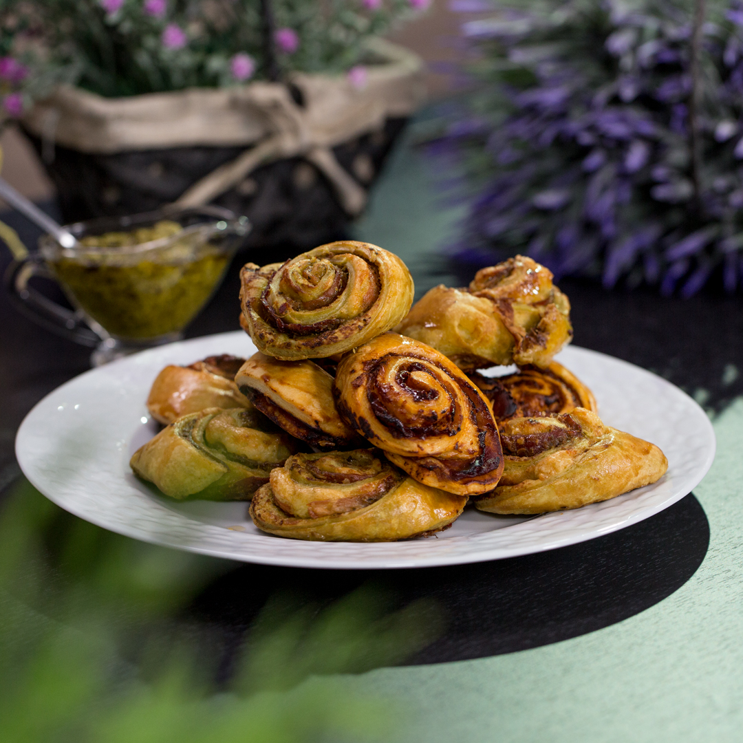 Prosciutto Pastry Rolls Cooked Two Ways So Delicious