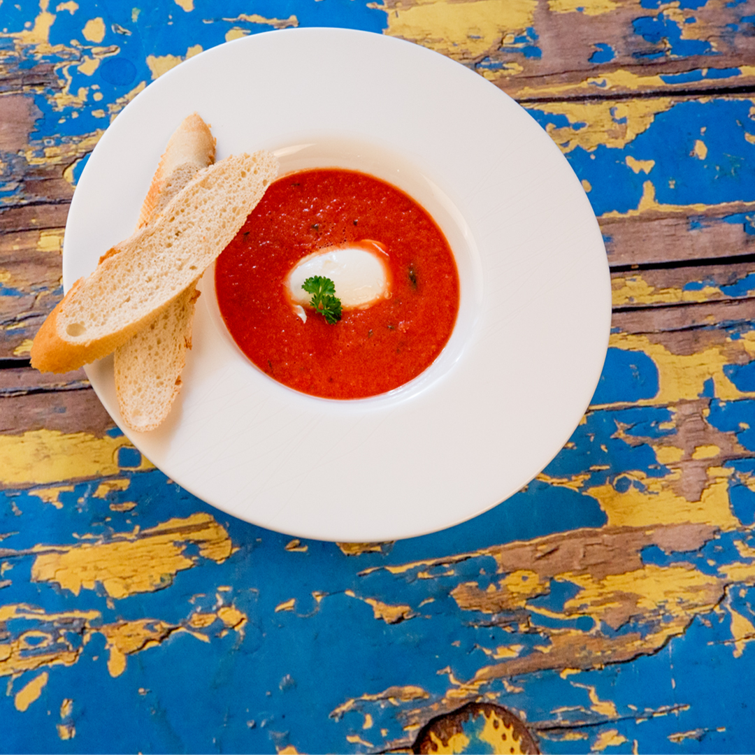 Tomato and Cream Cheese Soup So Delicious