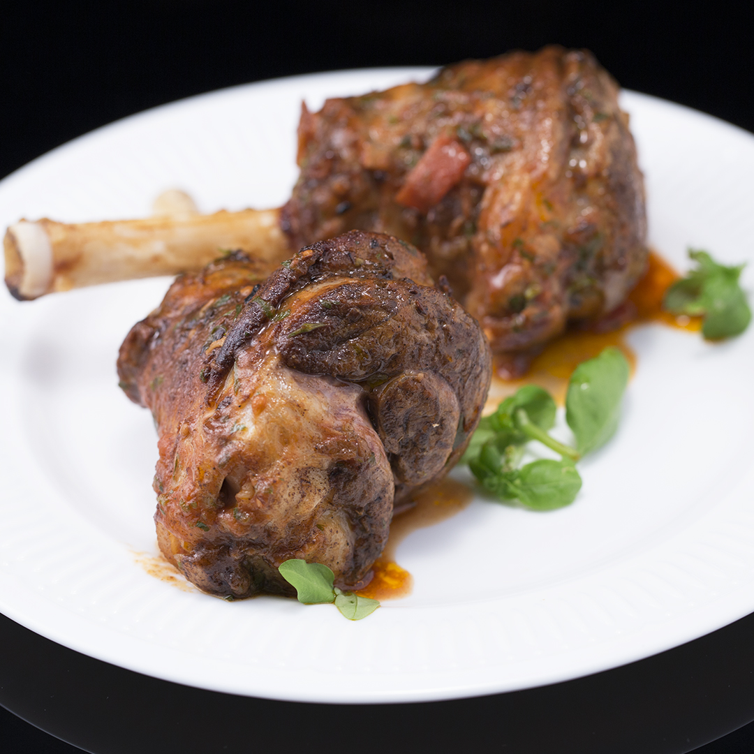 Spicy Roasted Lamb Shanks So Delicious