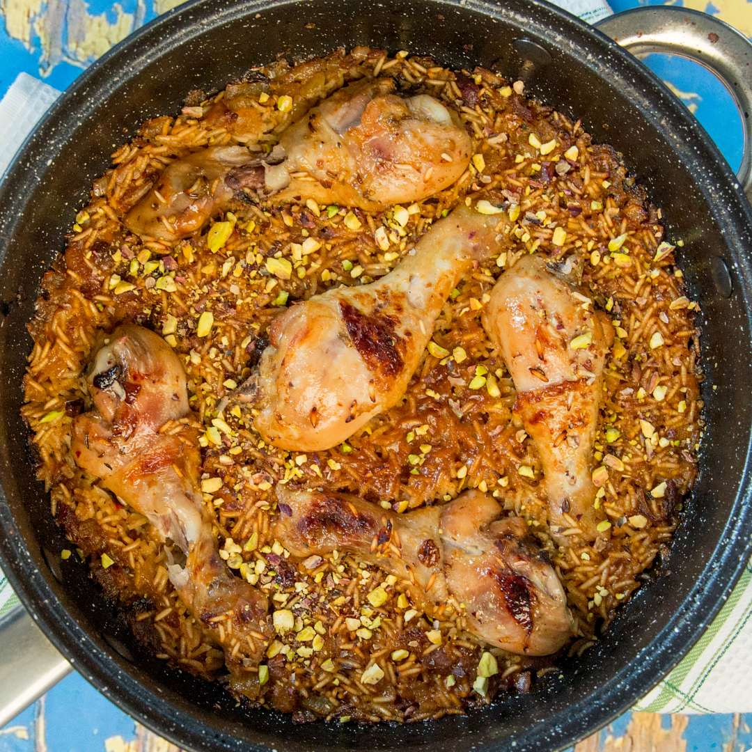 Chicken Drumsticks and Rice Skillet So Delicious