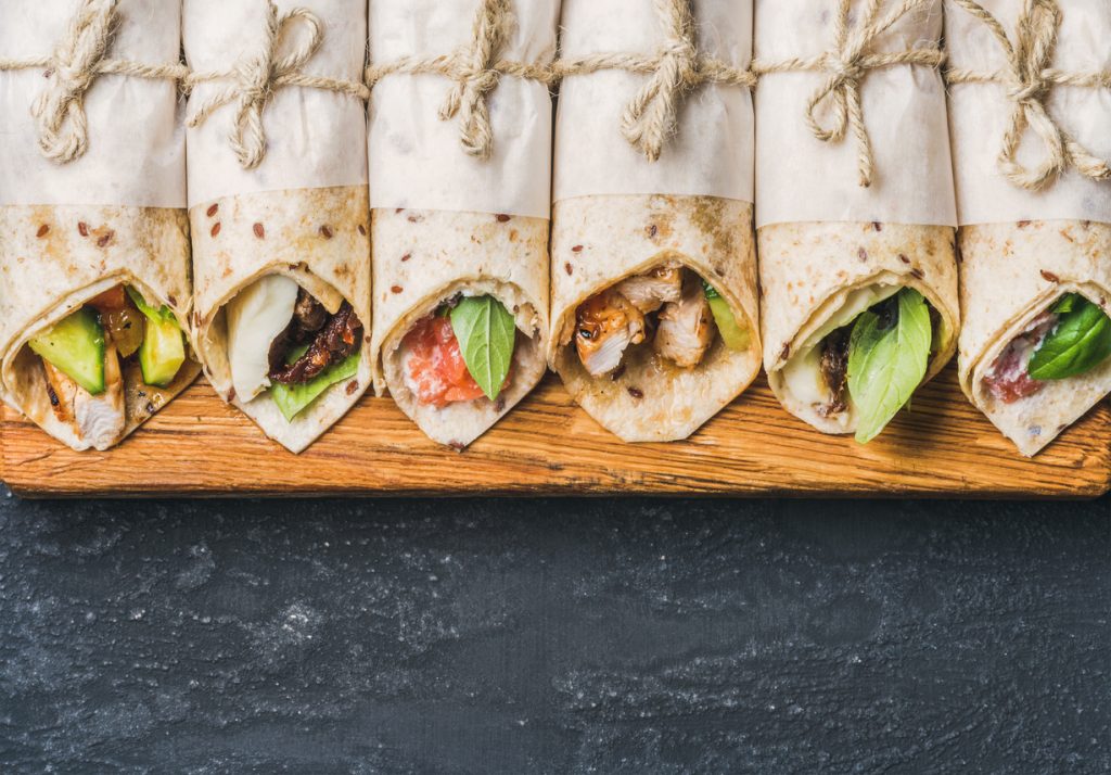 New Year's Eve starters and snacks