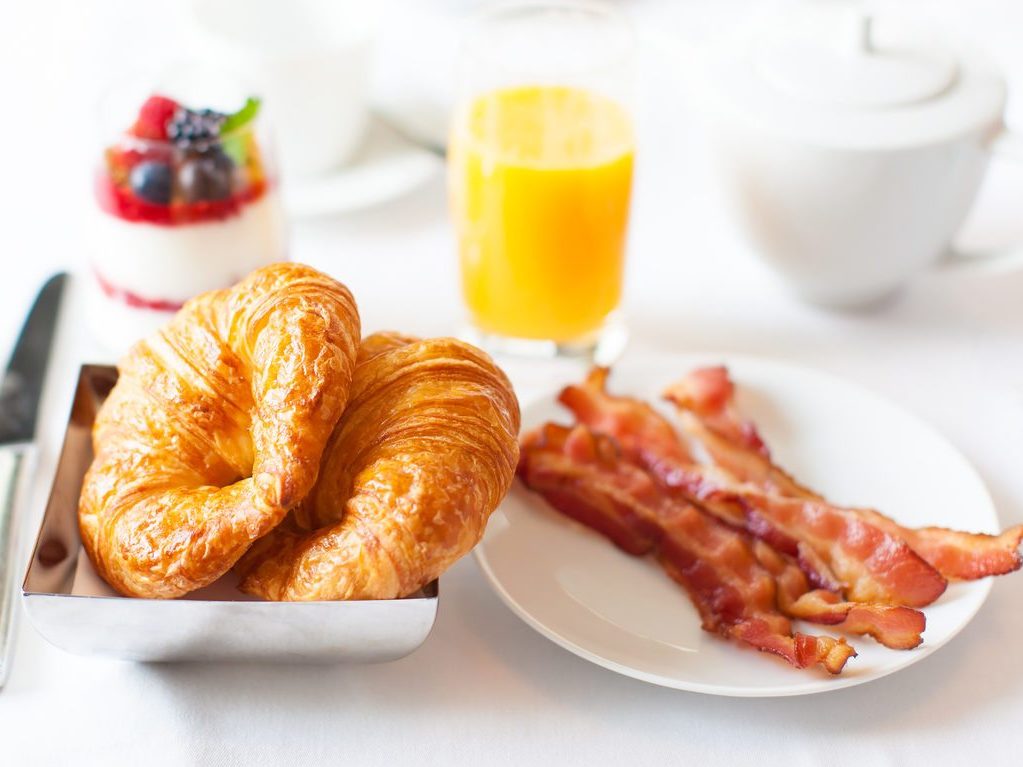 Breakfast in bed