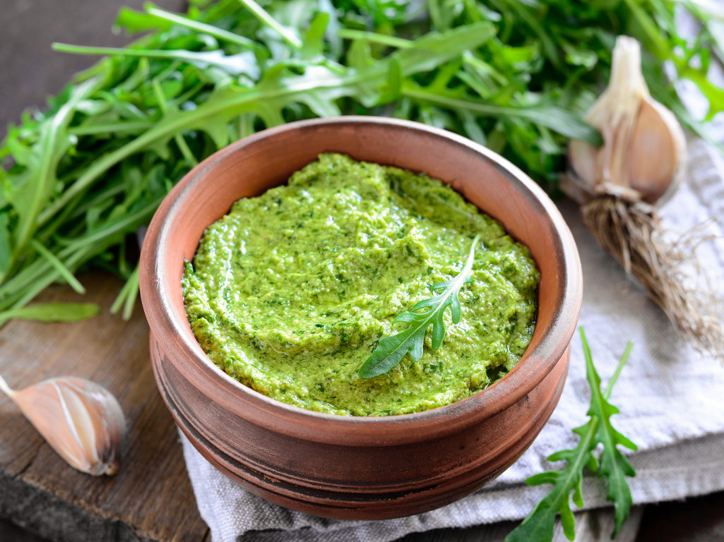 Use Arugula in Pesto Sauce