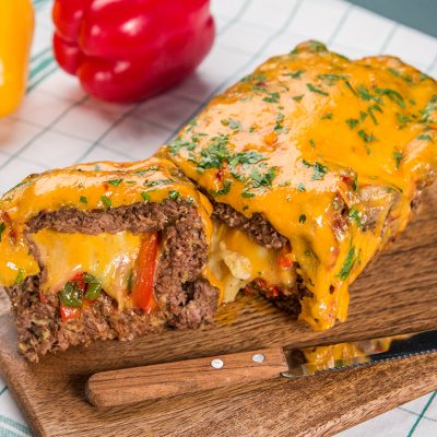 cheesy bell pepper meatloaf