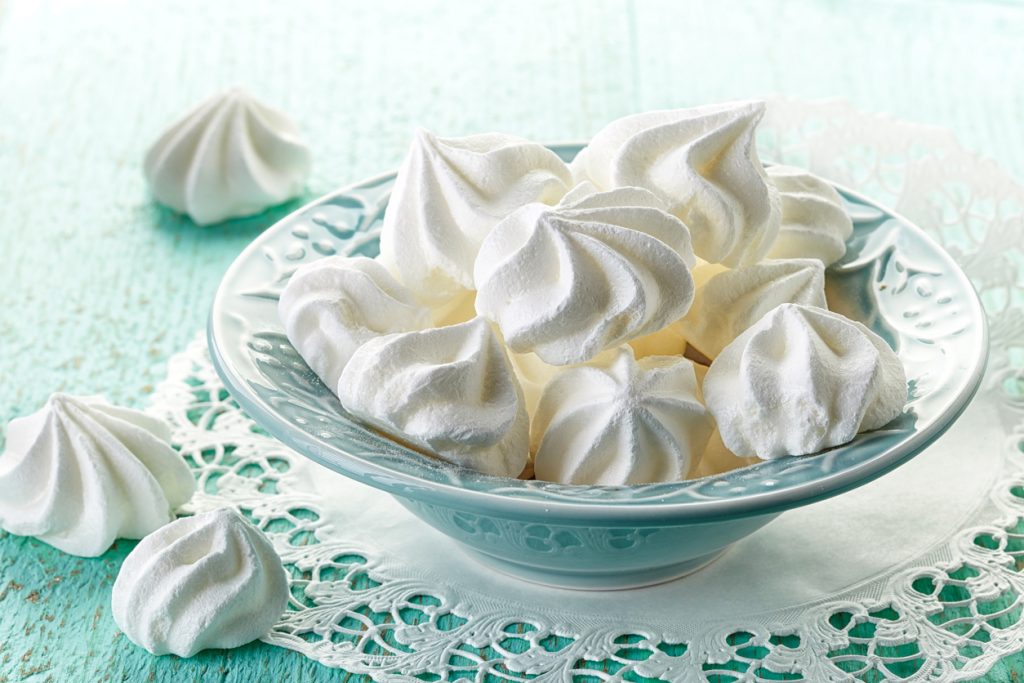 aquafaba meringue
